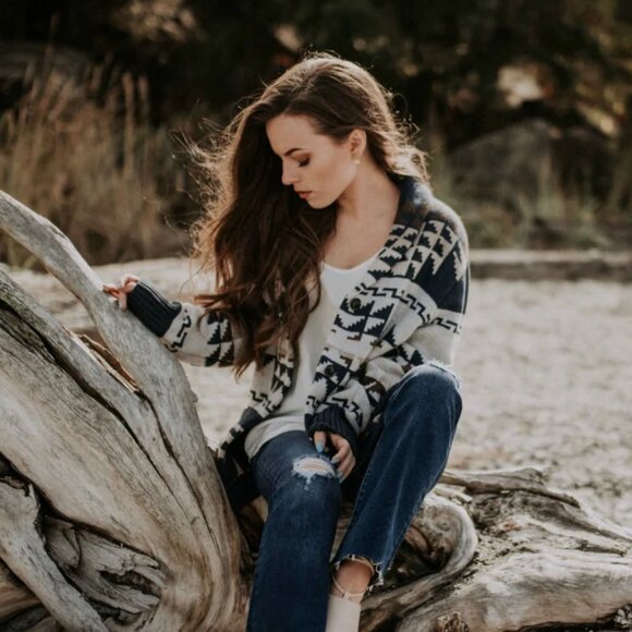 Pendleton Iconic Shawl Collar Cardigan Sweater, XS - Picture 2 of 14